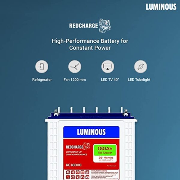 R.P Luminous battery5